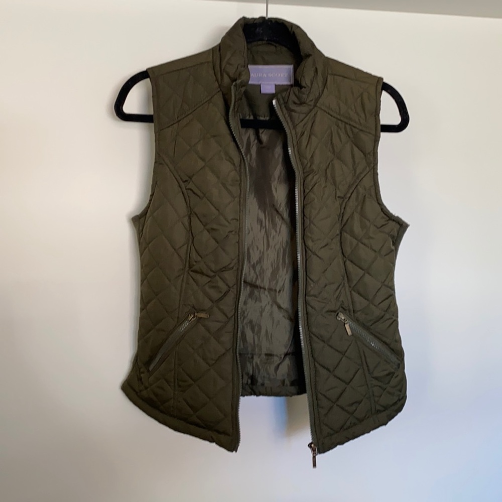 Lauren Scott Dark Green Vest